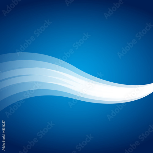 vecteur, vagues