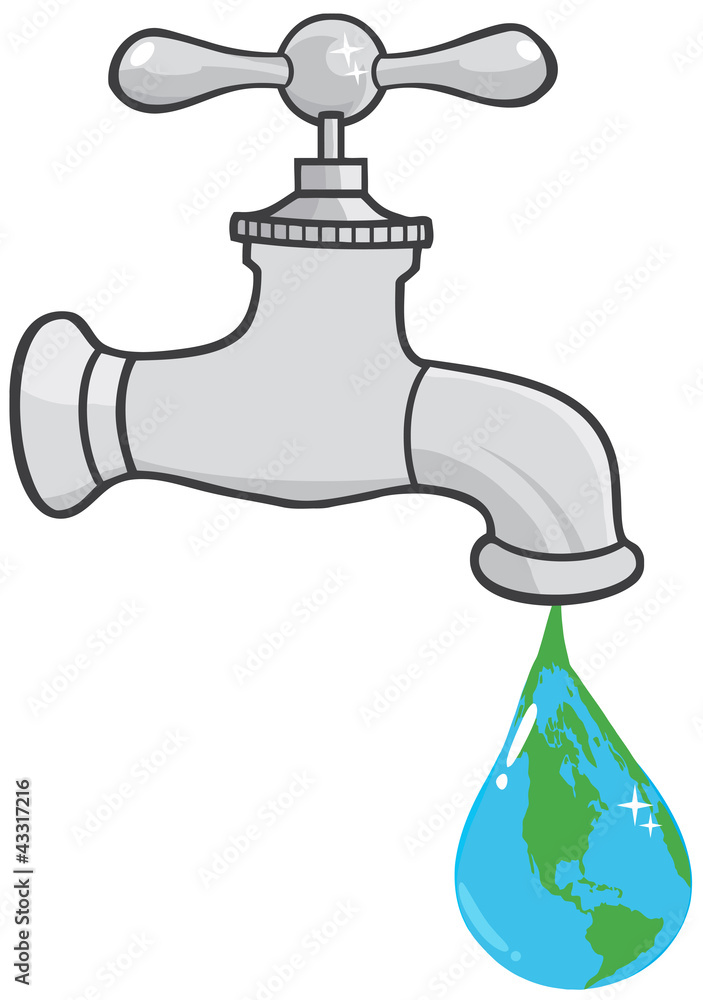 Leaking Faucet The Earth Planet Droplet Leaking Faucet The Earth Planet Droplet