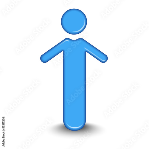 man arrow