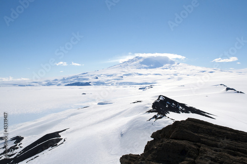 Принти на полотні Snowcapped mountain in Antarctica