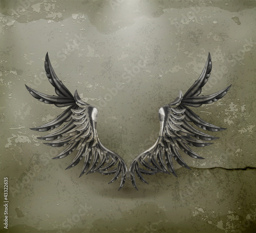 Black wings, old-style