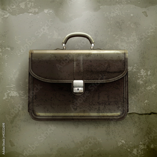 Brief case, old-style