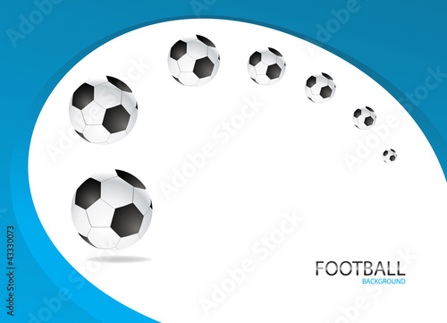 Football Background Template Vector Design