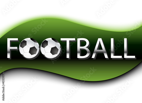 Football Background. Vector