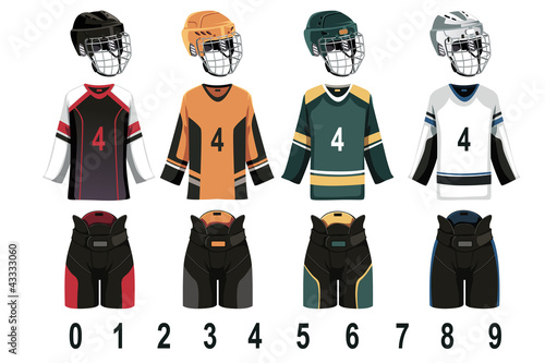 Ice hockey jersey
