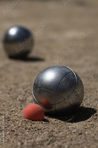 partie de pétanque