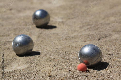 partie de pétanque