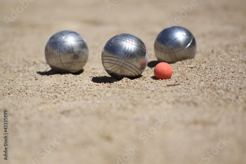 jeu de pétanque