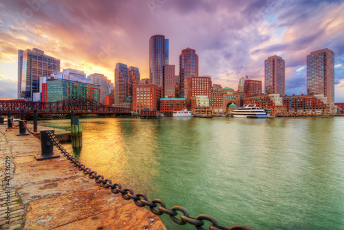 Downtown Boston Skyline #43336219