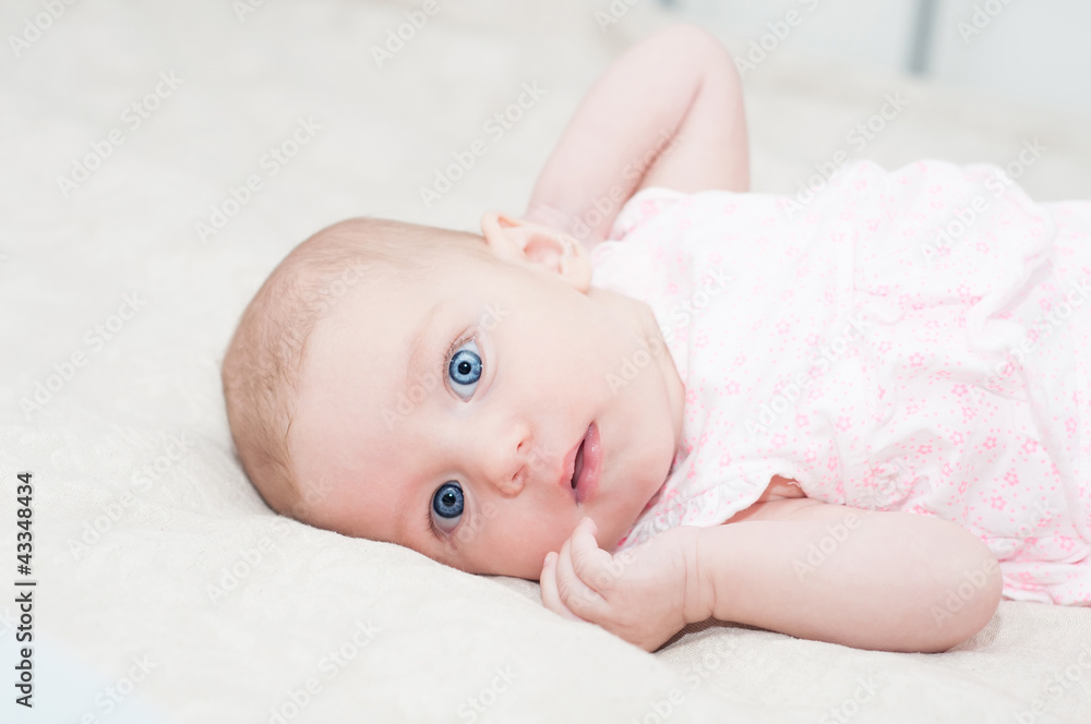 Portrait of a beautiful baby girl Portrait of a beautiful baby girl
