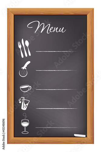 Restaurant Chalkboard Menu