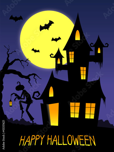 Happy Halloween illustration