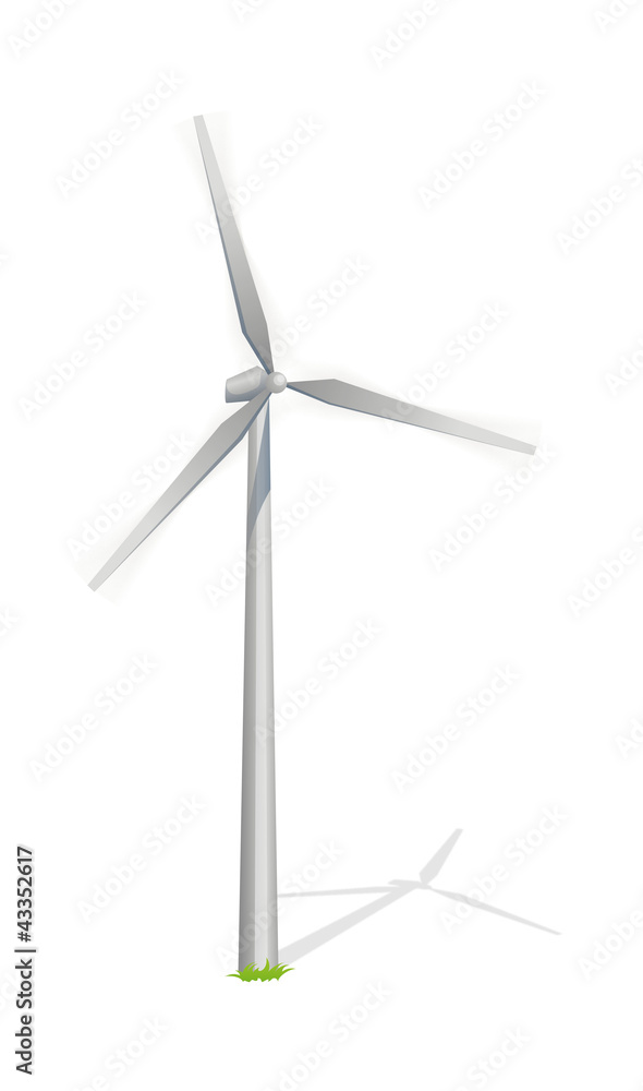 vector icon wind power generation vector icon wind power generation