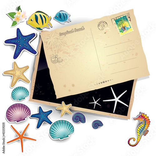 Holiday postcard