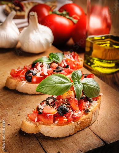 Bruschetta Italiana - Antipasto italiano