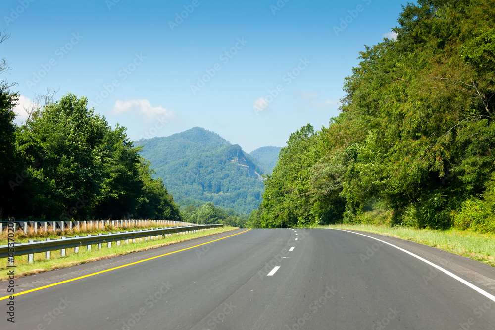 Country Road in North Carolina