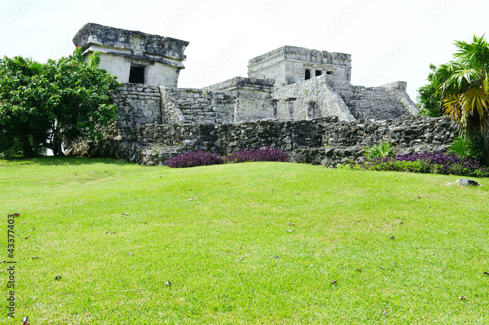 Old Ruins at Tulum Mexico
