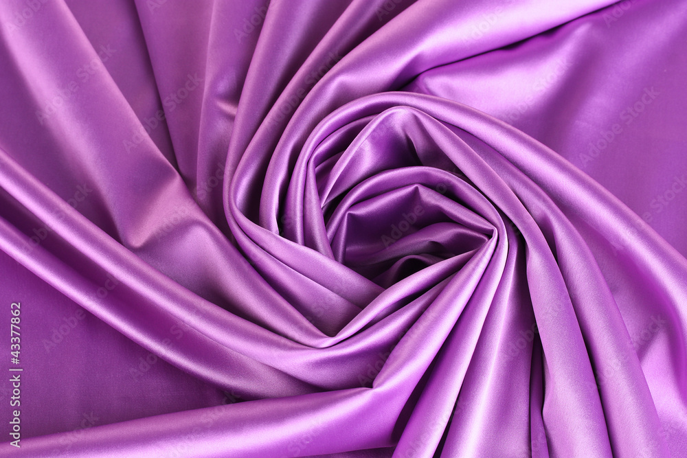 Obraz premium violet silk drape, background