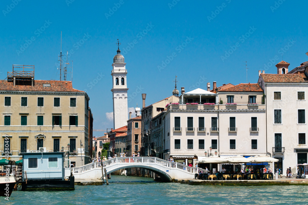 Fototapeta premium Venice cityscape view from water