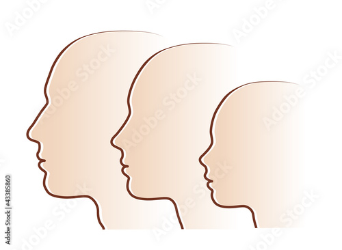 Familie, Mann, Frau und Kind
