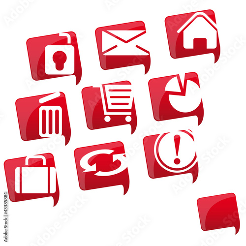 Buttons, Icons E-Commerce