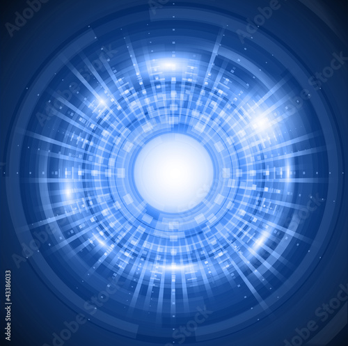 Abstract circular background