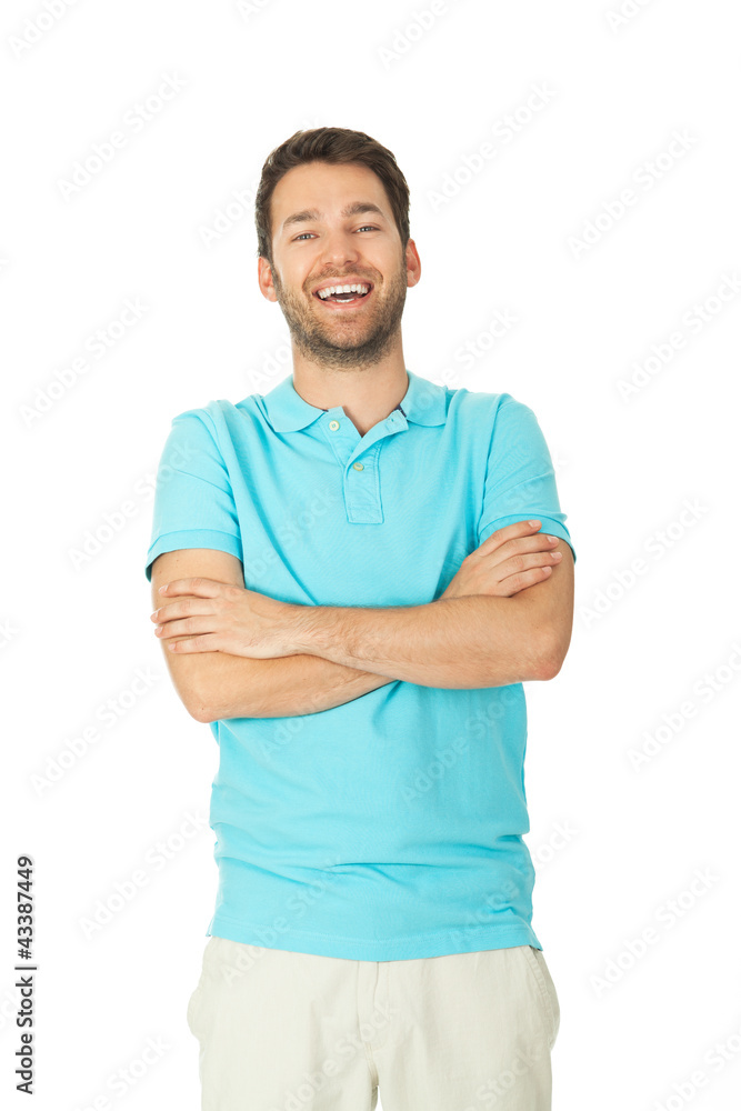 junger mann im Poloshirt junger mann im Poloshirt