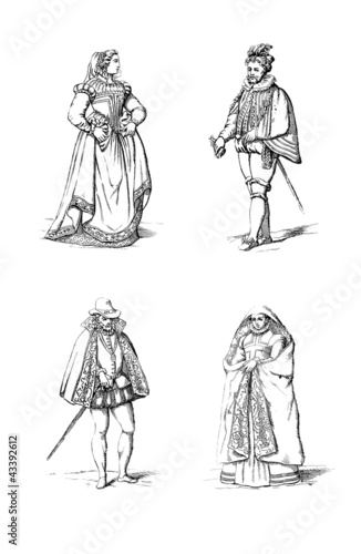 4 Costumes - Renaissance