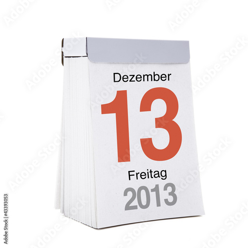 Freitag der Dreizehnte Dezember 2013