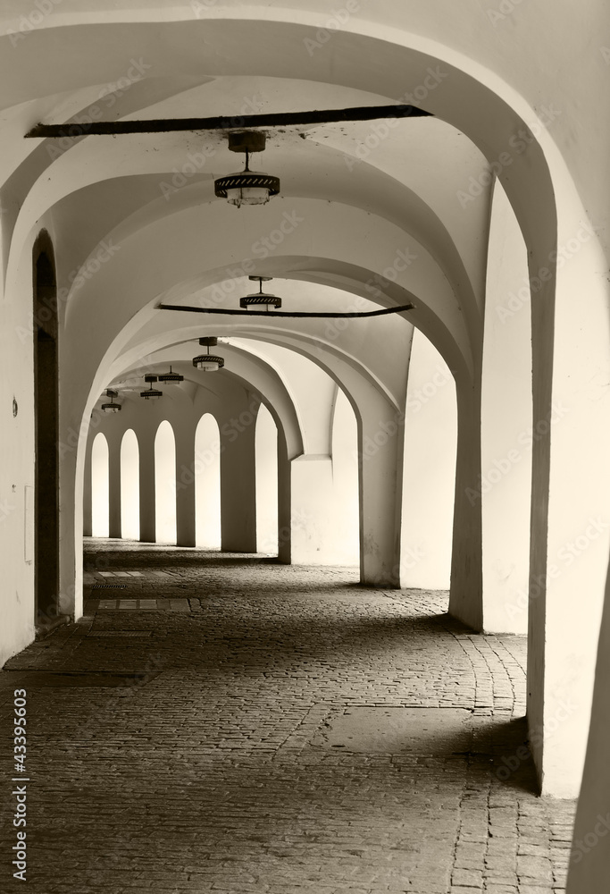 Corridor With Arches Corridor With Arches
