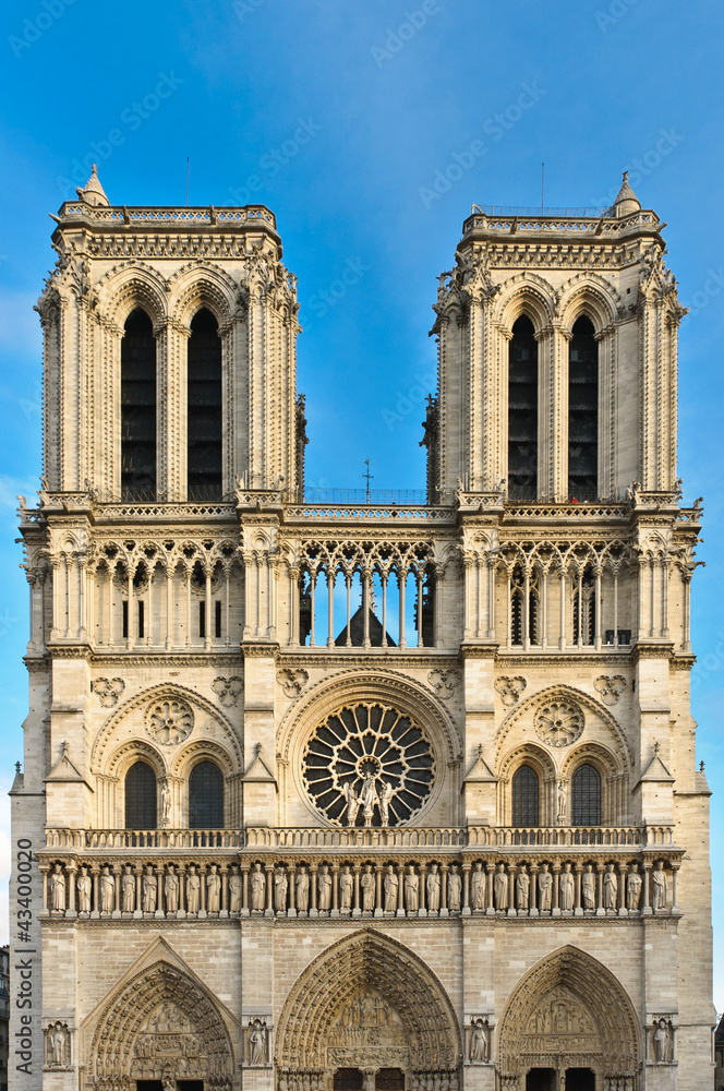 Facade of Notre Dame