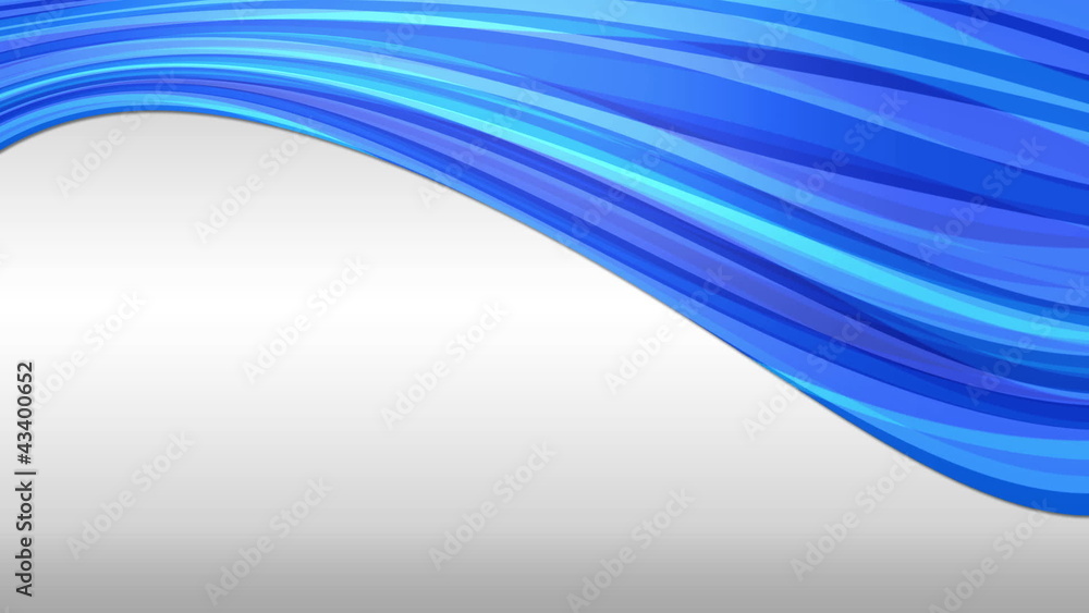 Blue digital aurora Blue digital aurora