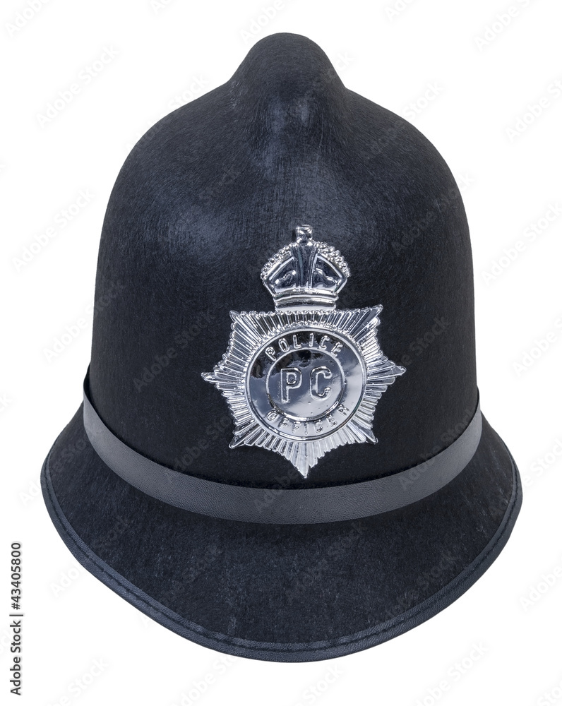 English Bobby Hat Stock Photo | Adobe Stock