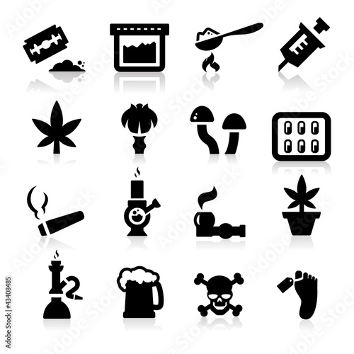 Drugs icons