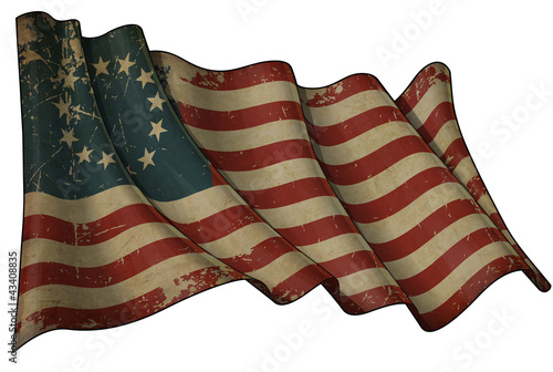 Fotografiet USA Betsy Ross Historic Flag