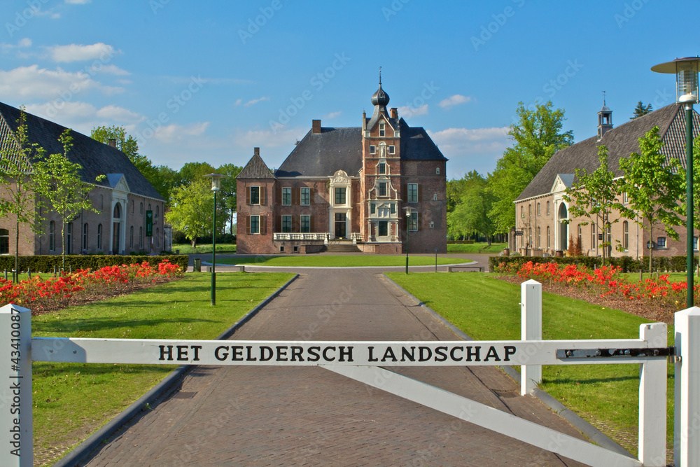 Quadro su tela Kasteel Cannenburgh, Vaassen, front view