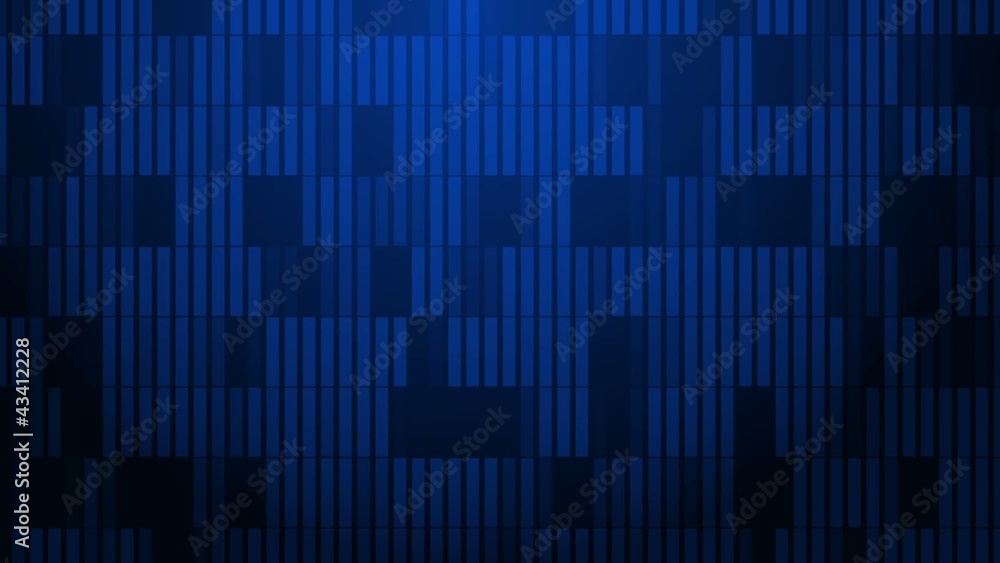 A pattern of rectangles slowly pulsate across the screen. A pattern of rectangles slowly pulsate across the screen.