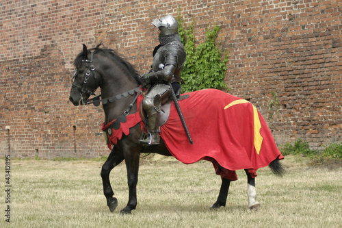 Knight on horse