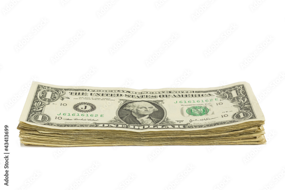 Dollar Bill Stack Dollar Bill Stack