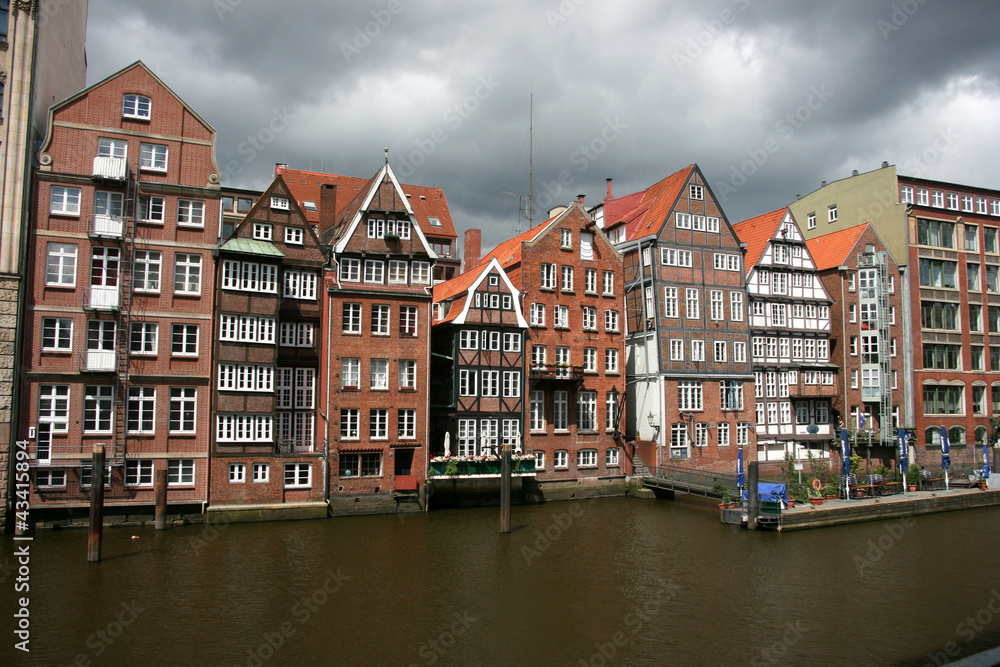 Alte Häuser in Hamburg