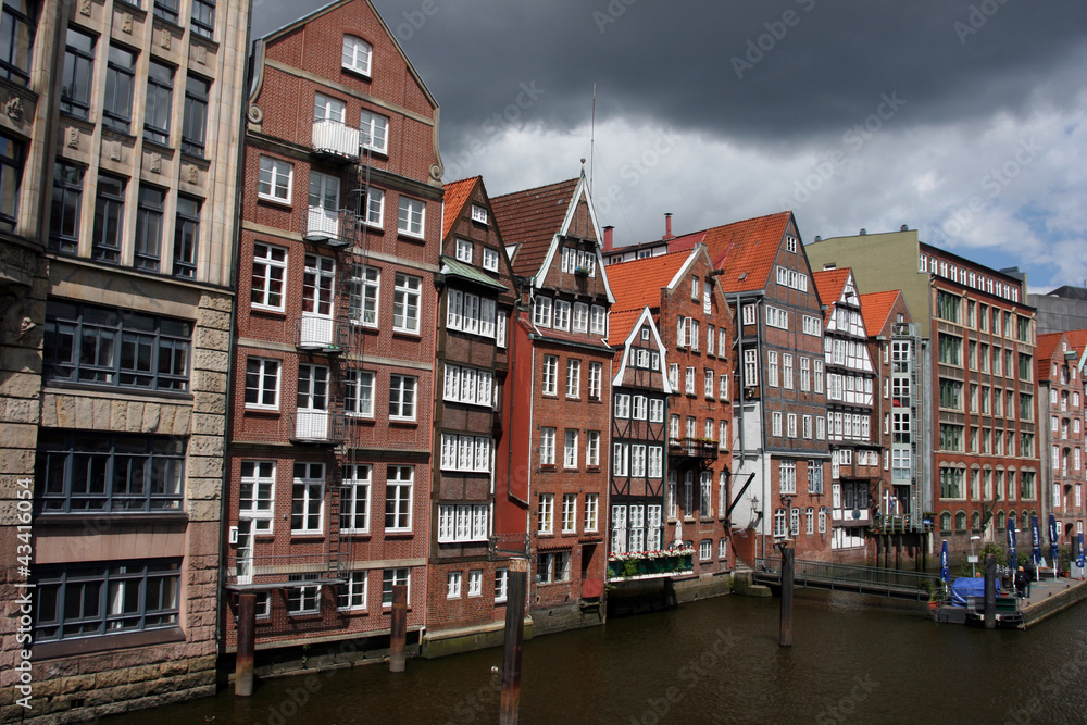 Alte Häuser in Hamburg
