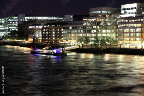 London by night photo
