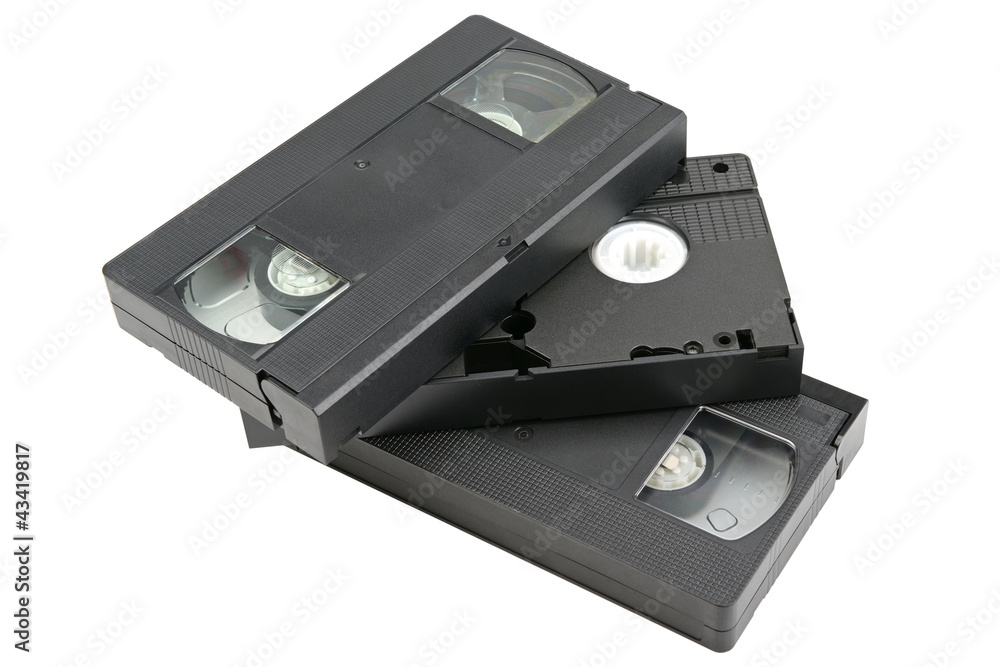 Obraz premium video cassettes