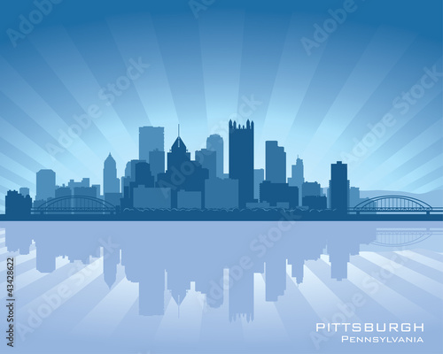 Pittsburgh  Pennsylvania skyline