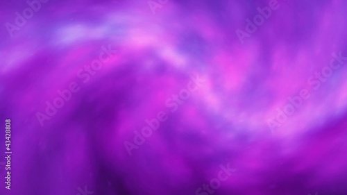 Swirling purple energy cloud.
