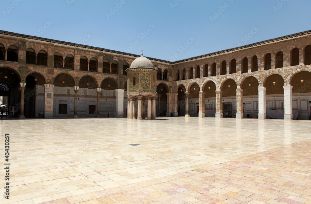 Umayyad Mosque in Damascus, Syria.