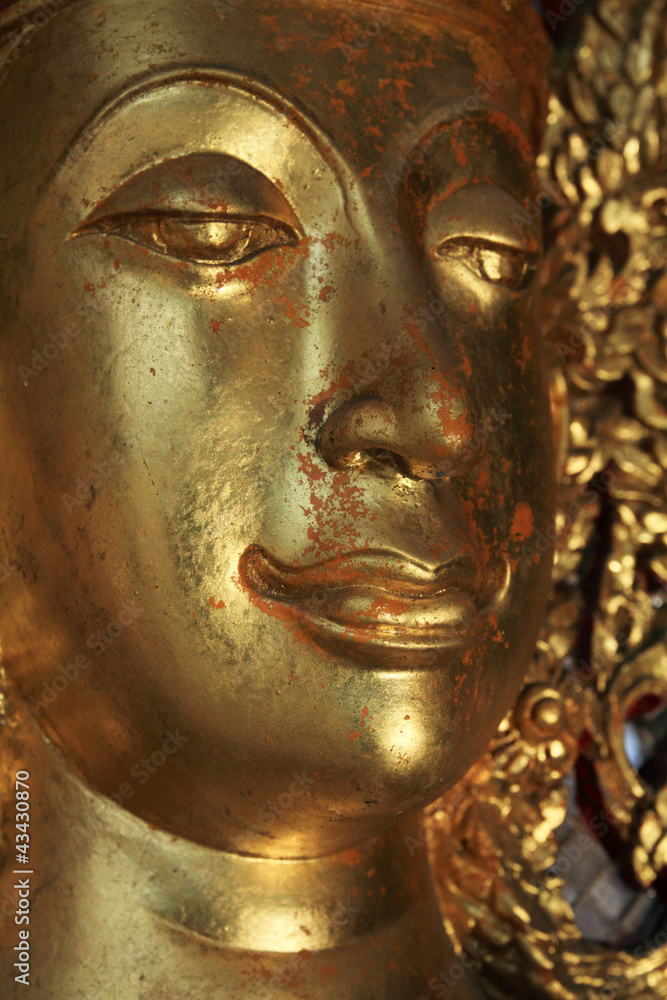 Buddha face of art. Buddha face of art.