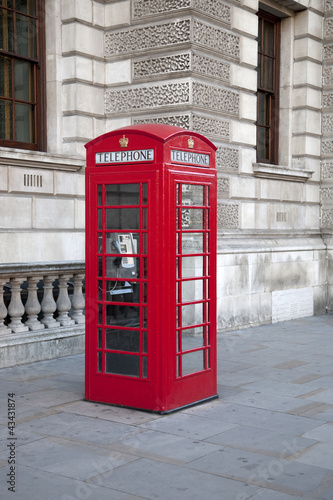 Red Telephone Box  London  UK