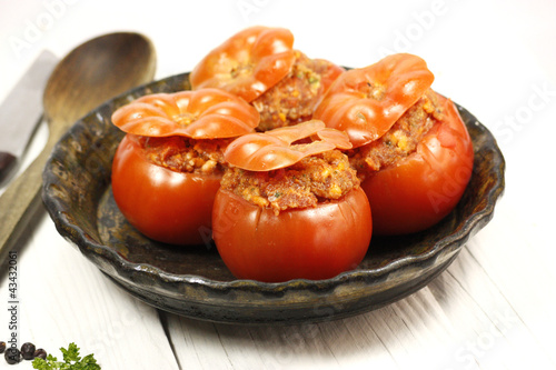 tomates farcies photo