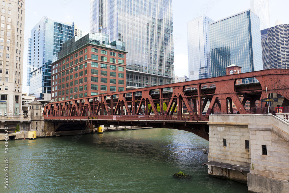 Bridge in Chicago